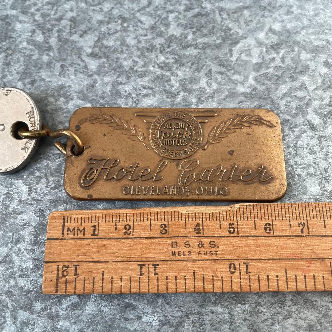 アメリカ製USA Vintage オハイオ州 モーテル ホテル キー No277