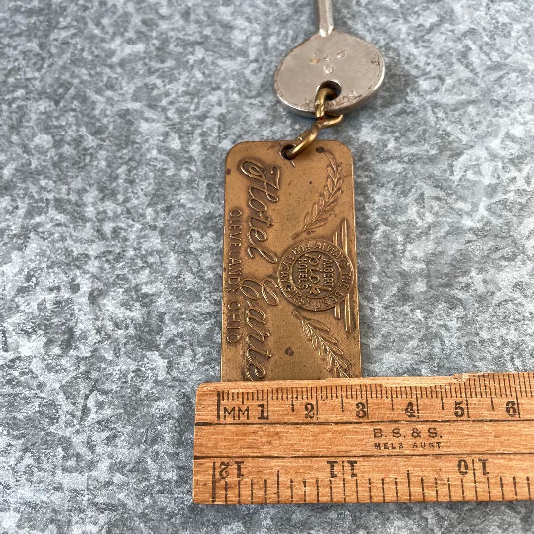 アメリカ製USA Vintage オハイオ州 モーテル ホテル キー No277