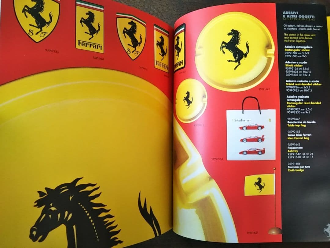フェラーリ　“ Ferrari Idea“公式アクセサリー　カタログ