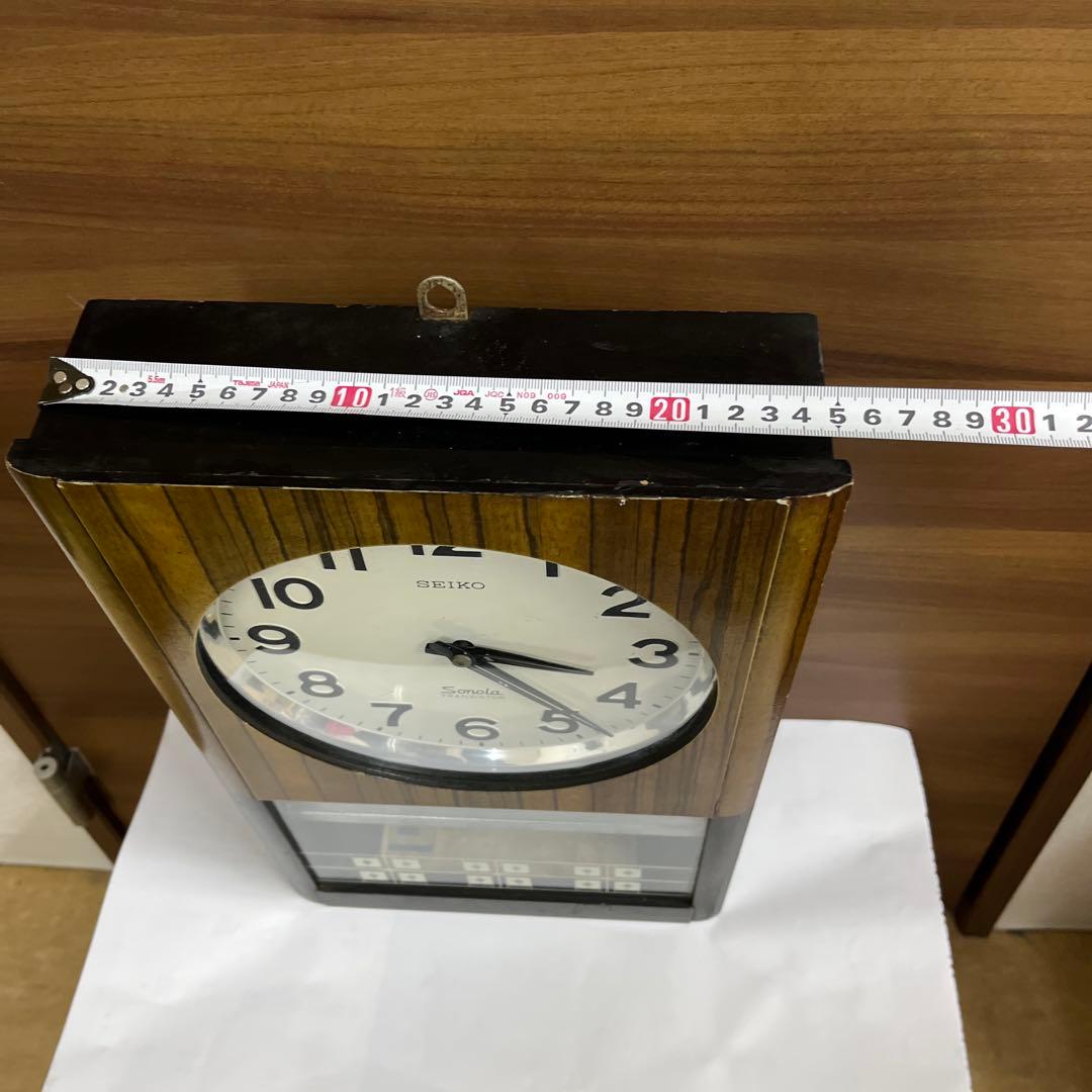 セイコー　ソノーラ　昭和 古時計　掛時計　当時物　SEIKO 昭和レトロ