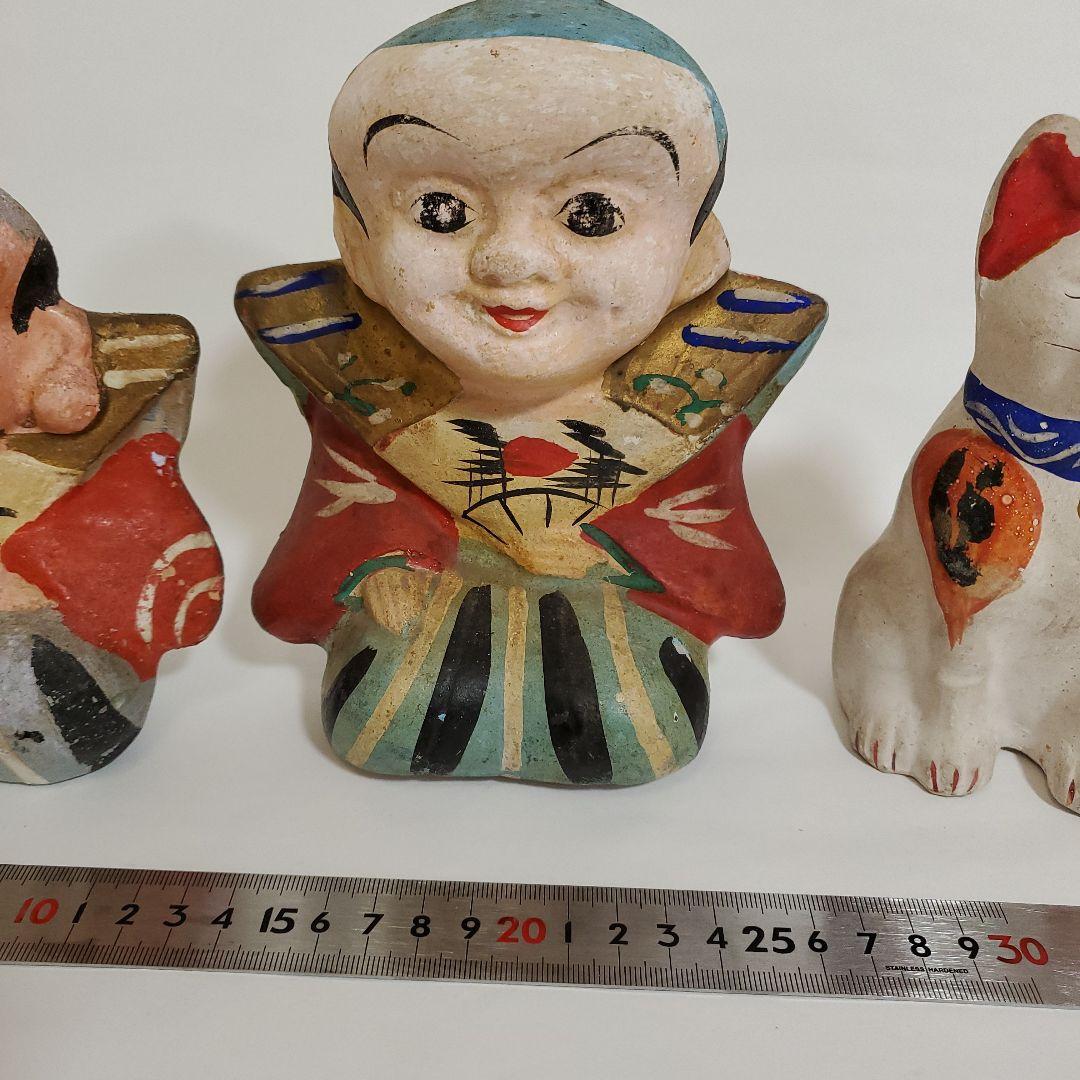 福助、土人形 2点セット