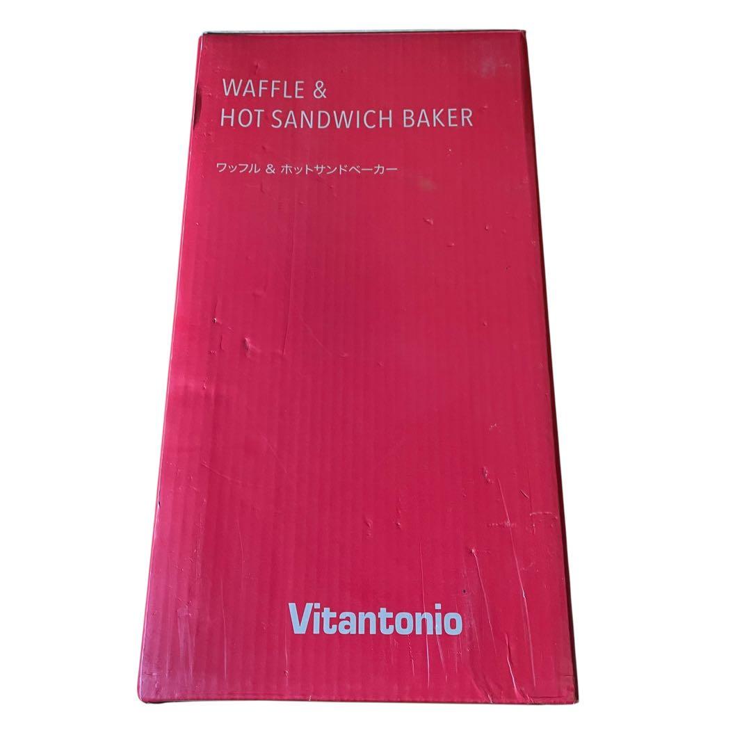 【メ0306-18】Vitantonioワッフル・メーカーVWH-50R