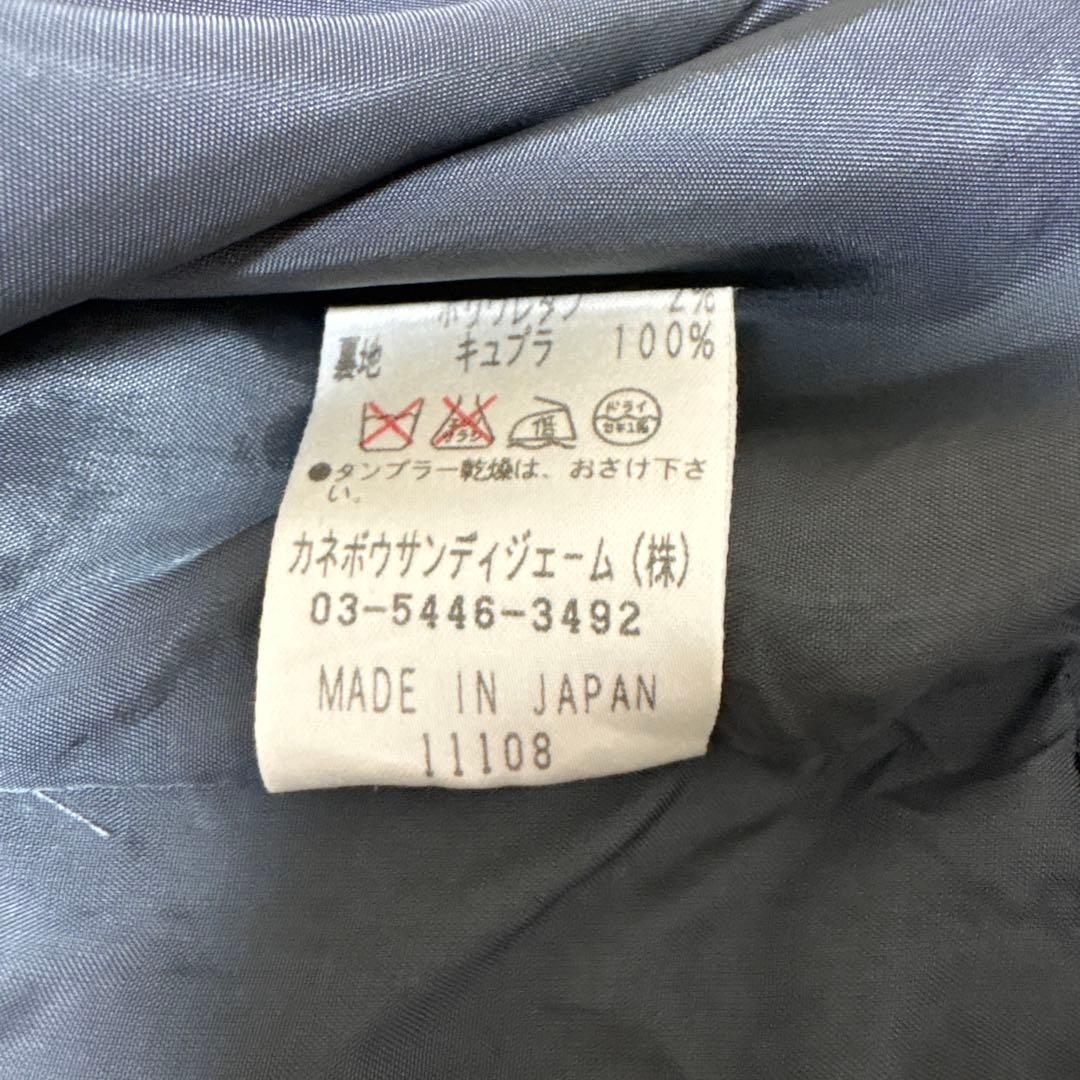 LANVINグレー 長袖 プリーツ ひざ丈ワンピースサイズ40