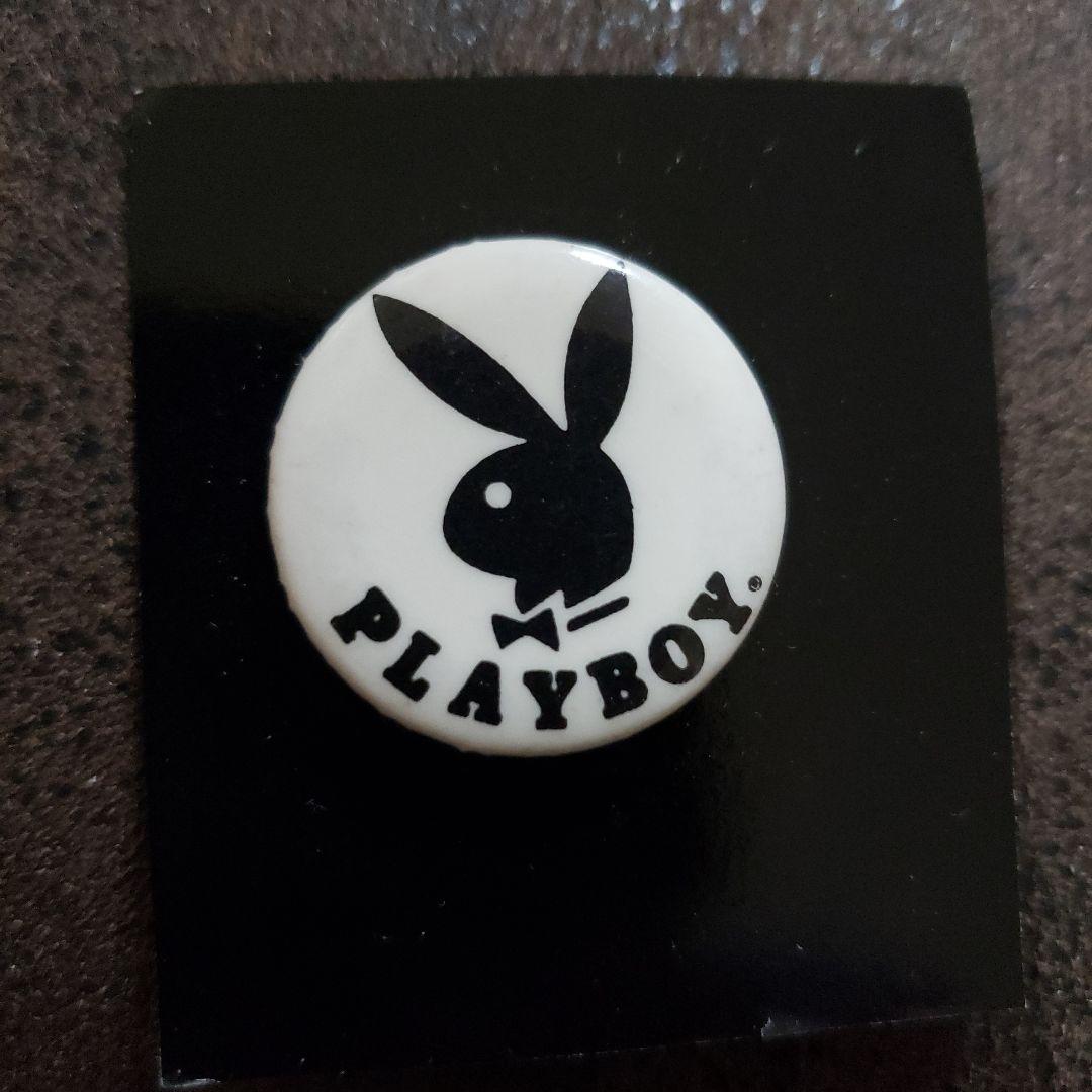 60s ヴィンテージ PLAYBOY ピンバッジ ピンズ 缶バッジ