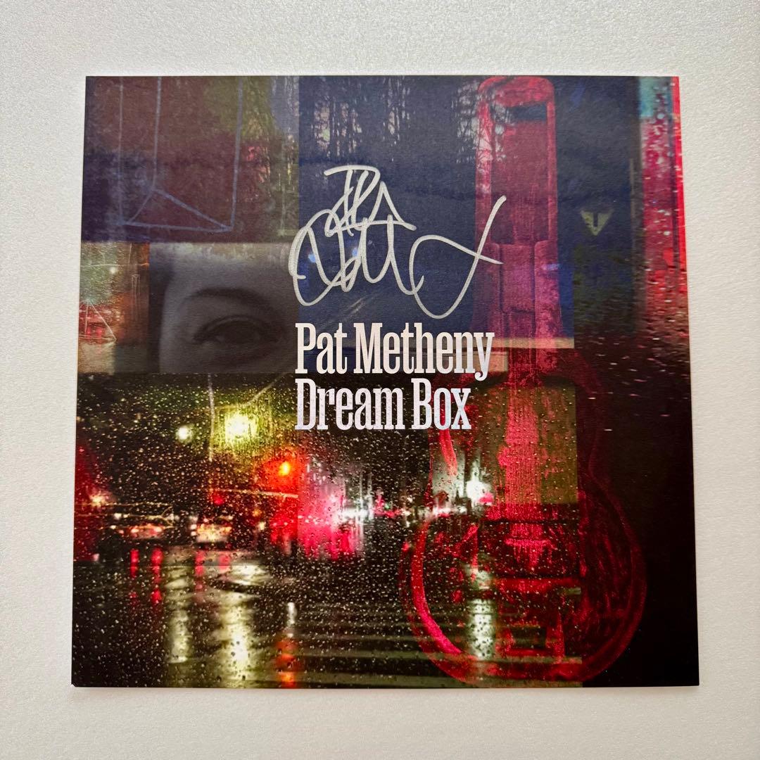 Pat Metheny Dream Box レコード サイン入り