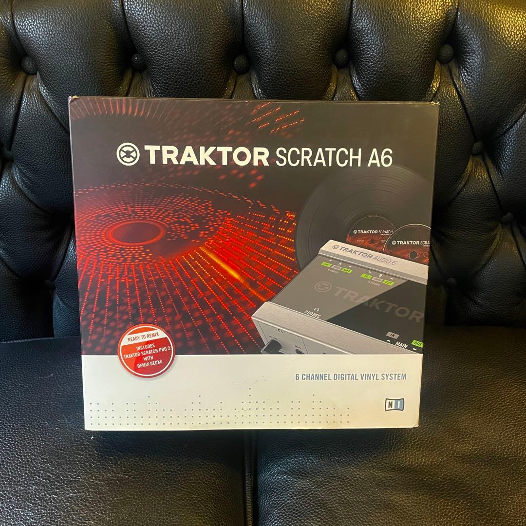 TRAKTOR SCRATCH A6 デジタルバイナルシステムDVS/PCDJ