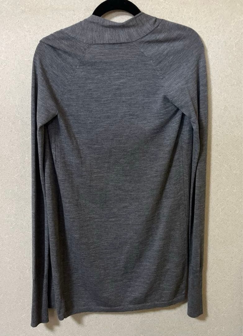Theory セオリー　グレー カーディガン S