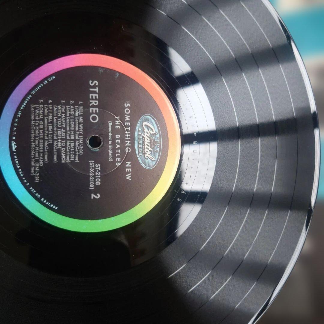US初回盤The Beatles Something New