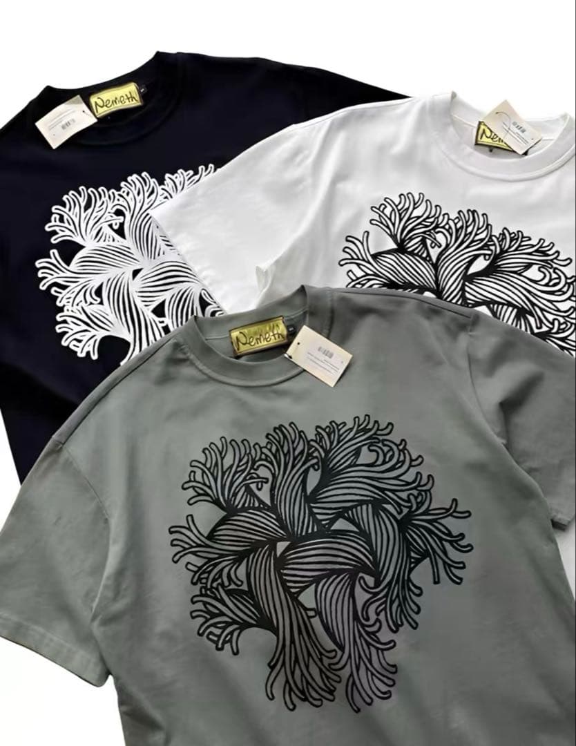 NEMETH ネメス メンズ Tシャツ ホワイト 白 M