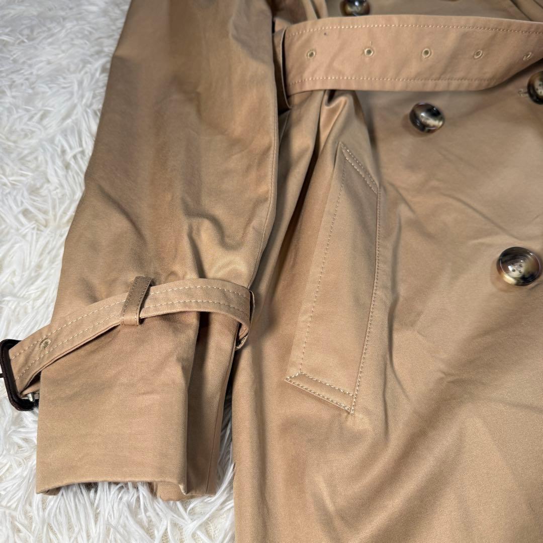 【美品】スピック＆スパン Spick&Spanベージュ トレンチコート 38