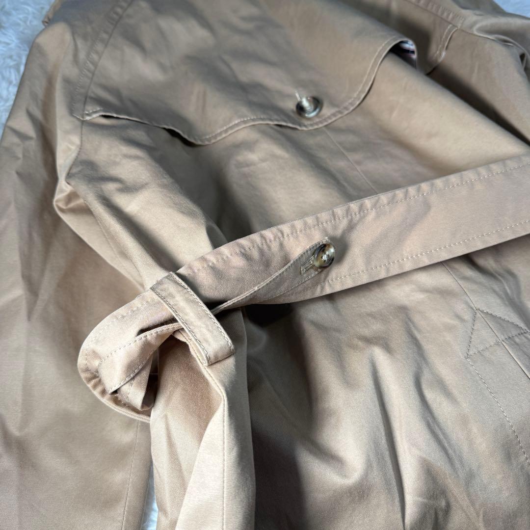【美品】スピック＆スパン Spick&Spanベージュ トレンチコート 38