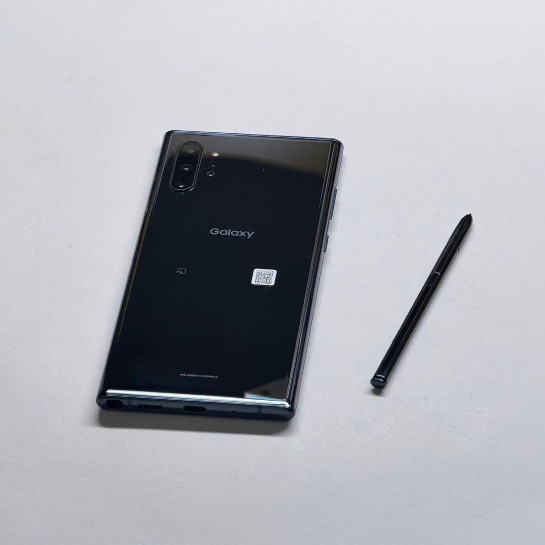 Galaxy Note10+ オーラブラック 256GB 楽天版 美品 ケース付