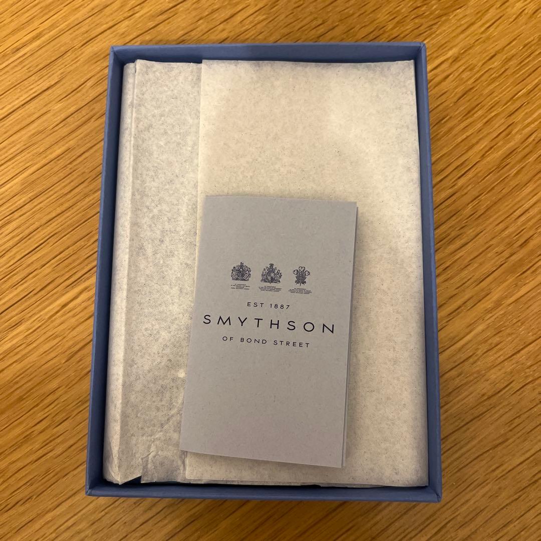 【マーくん】【新品】SMYTHSON メモ帳 MAKE IT HAPPEN