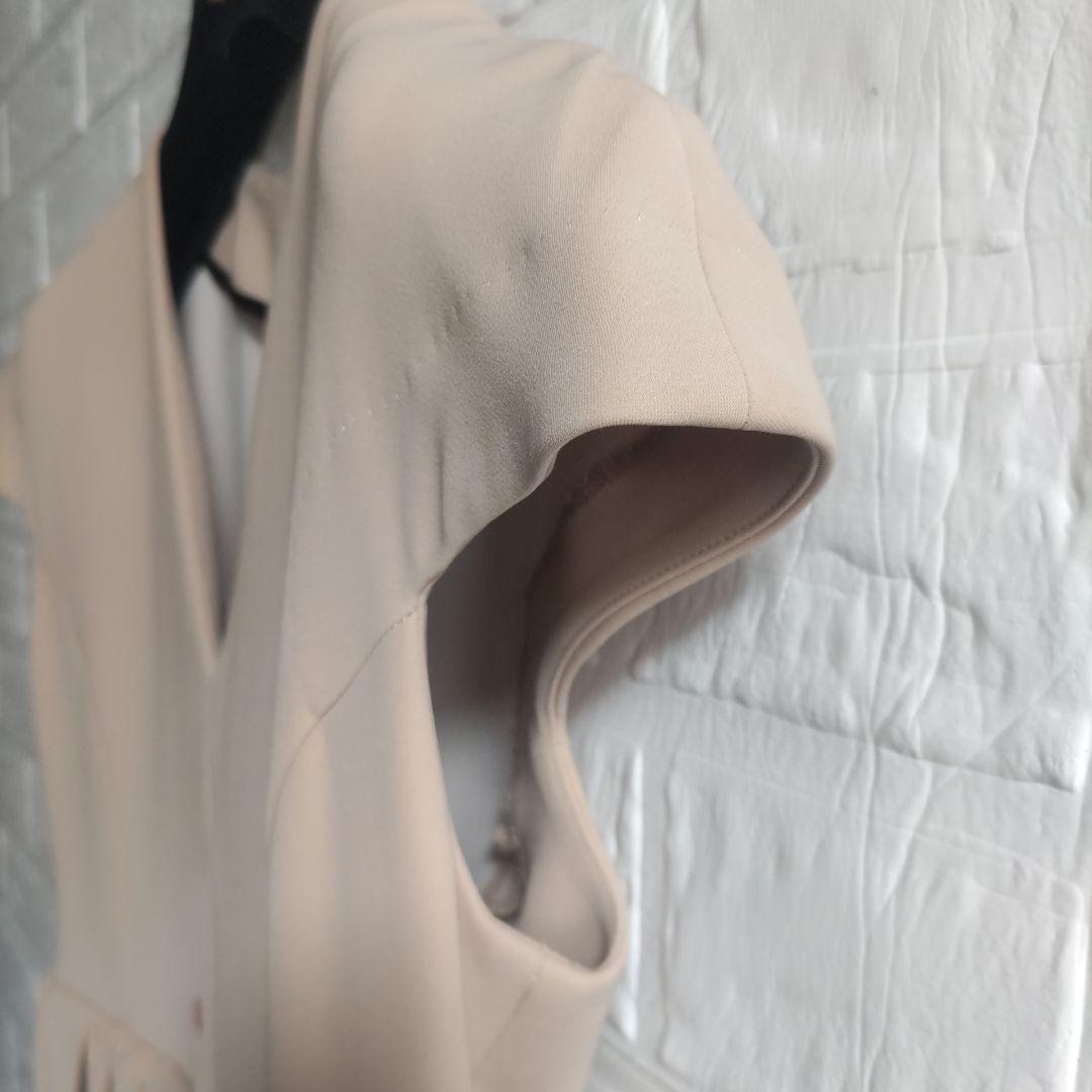 専用✨YOKO CHAN 　ヨーコチャン Vネック バックギャザーワンピース