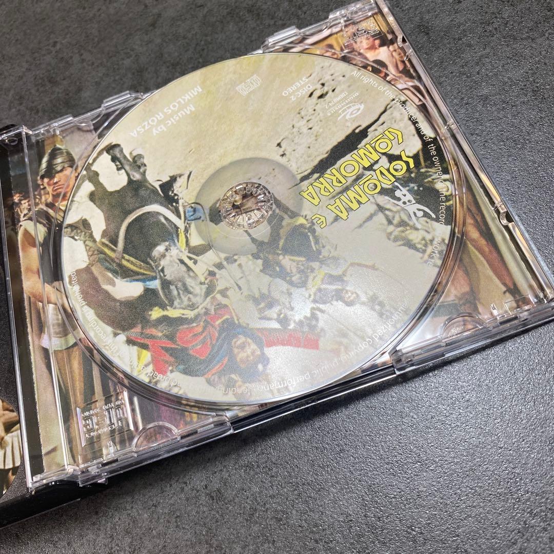 廃盤　オリジナルサウンドトラックCD「ソドムとゴモラ」2枚組　限定盤　ステレオ盤