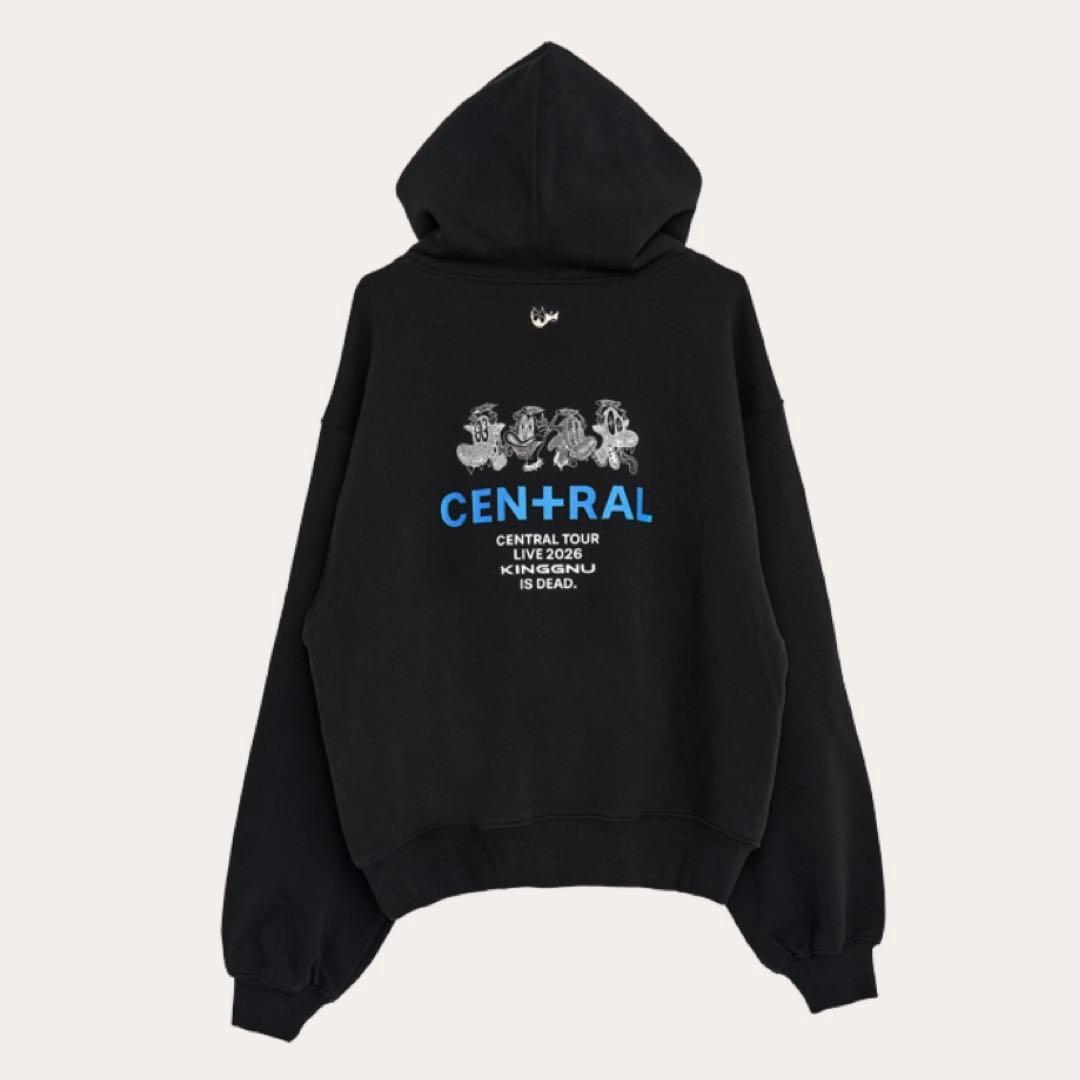 King Gnu CEN+RAL KG IS DEAD HOODIE 黒XL