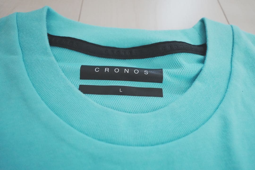 美品‼️CRONOS クロノス PATCH LOGO TECH Tシャツ
