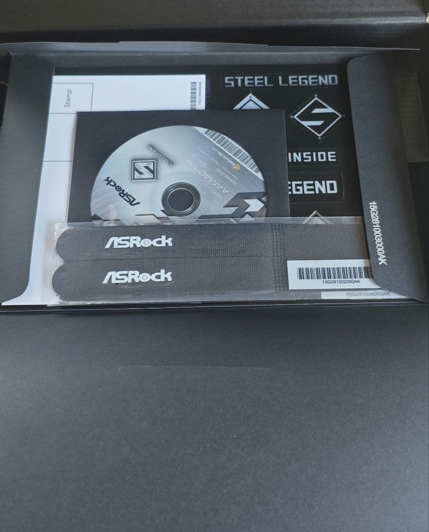 ASROCK　B550M steel legend Ryzen マザーボード