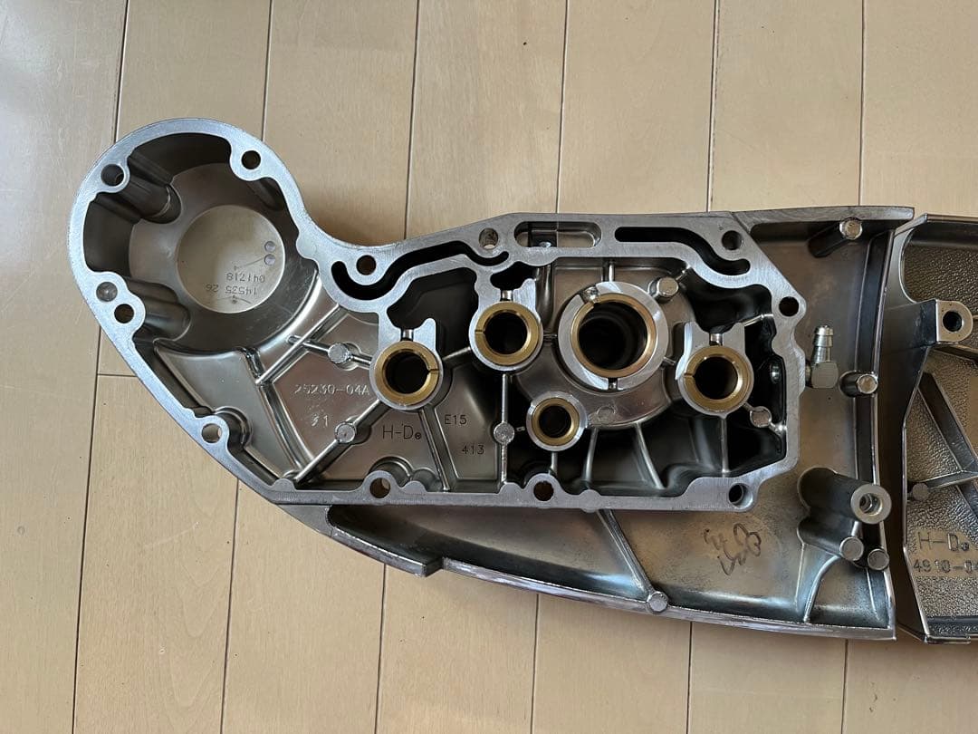 ★中古★スポーツスター純正ギアケース＆スプロケットカバー