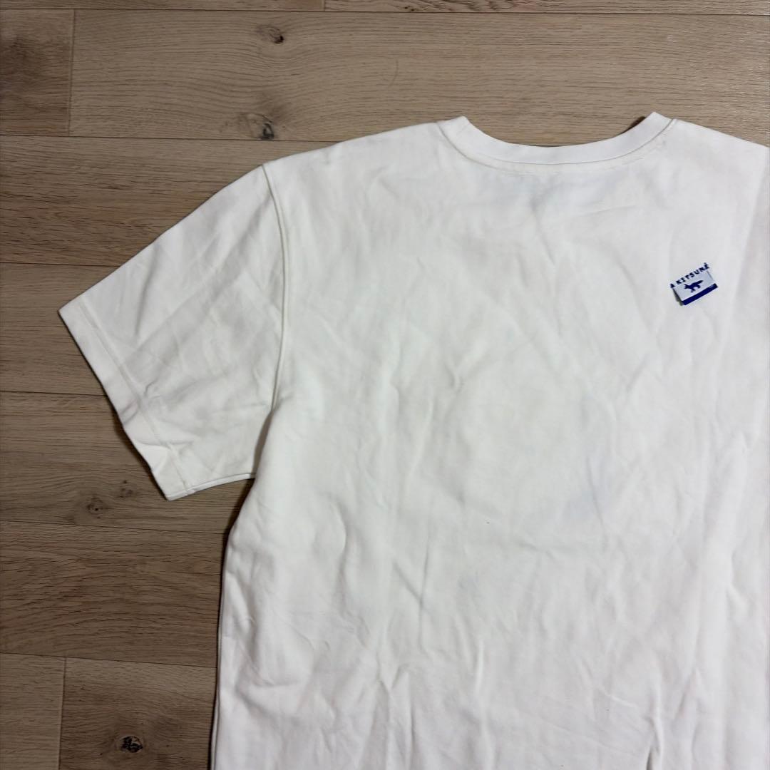 ADER error x MAISON KITSUNE ロゴTシャツ M 白