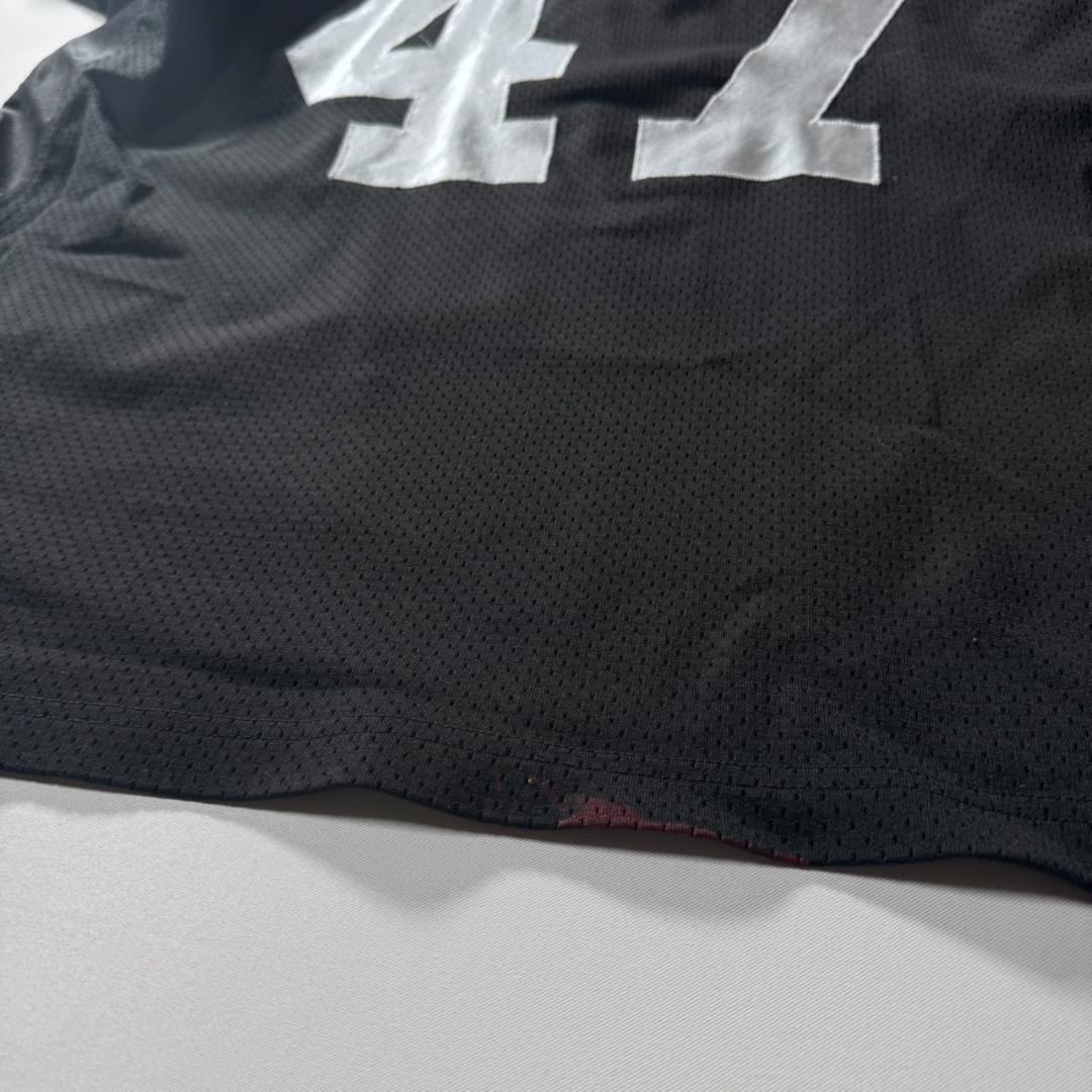 NIKE NFL レイダース ゲームシャツ 47 ブラック 00s 古着 52