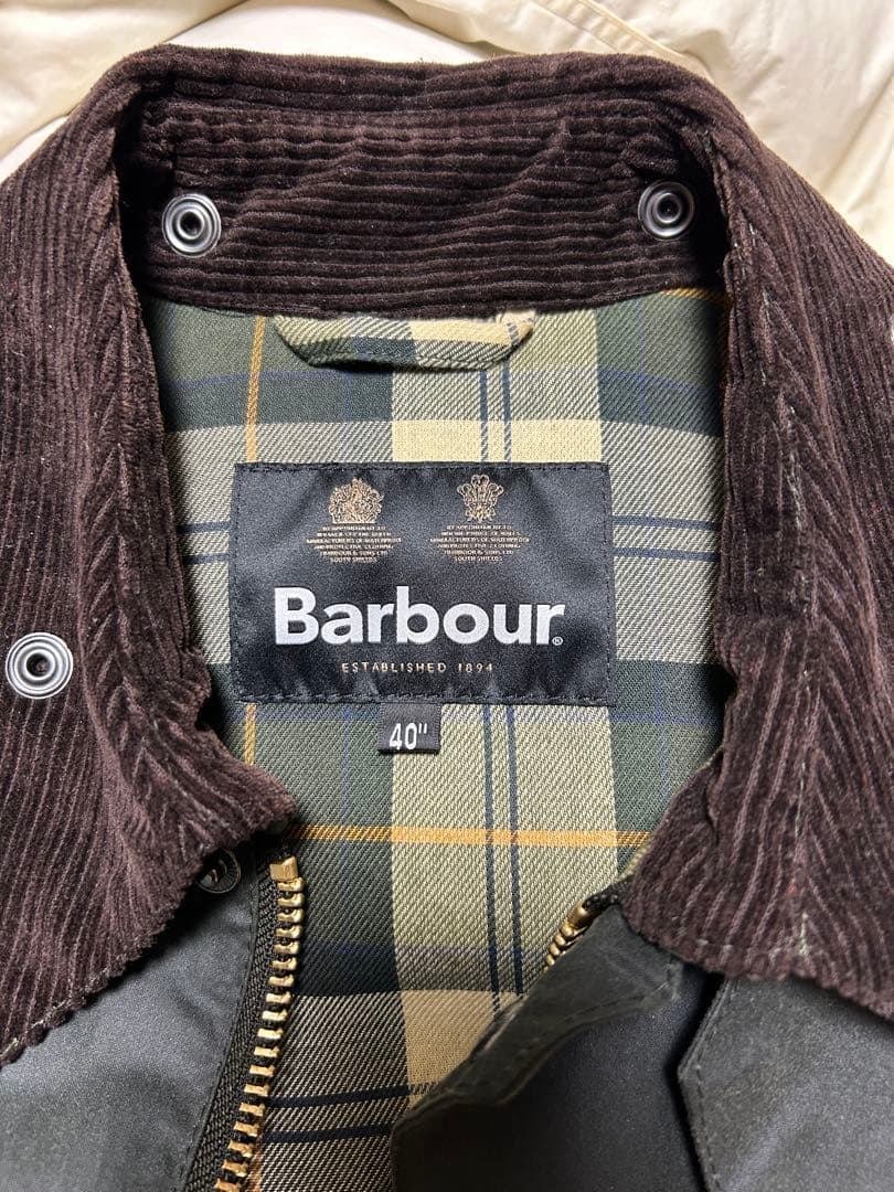 【Barbour】 Bshop別注オーバーサイズBeaufort セージ