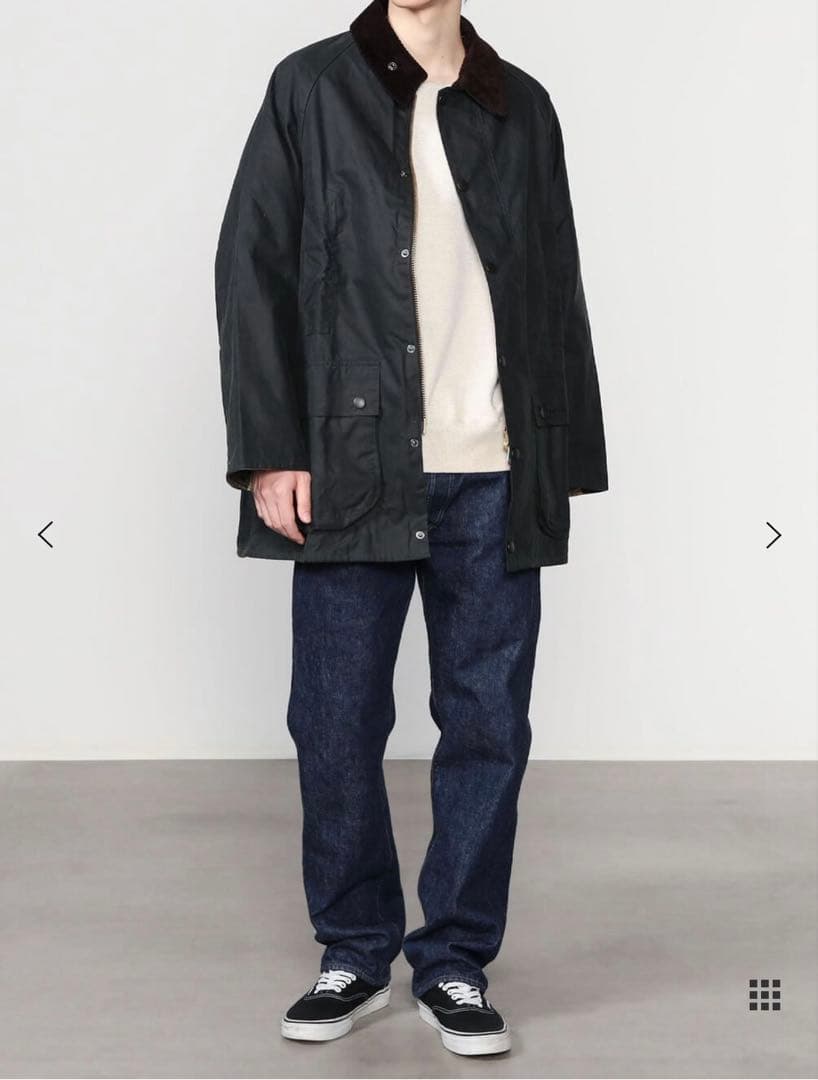 【Barbour】 Bshop別注オーバーサイズBeaufort セージ