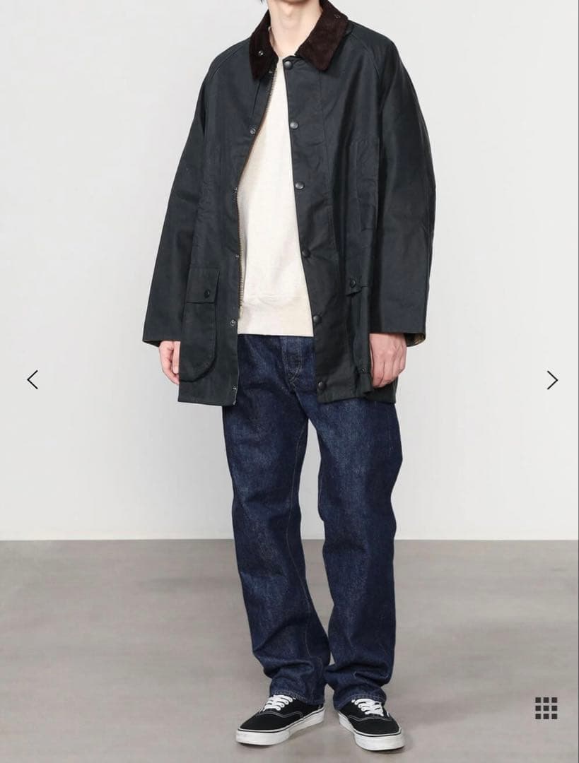 【Barbour】 Bshop別注オーバーサイズBeaufort セージ