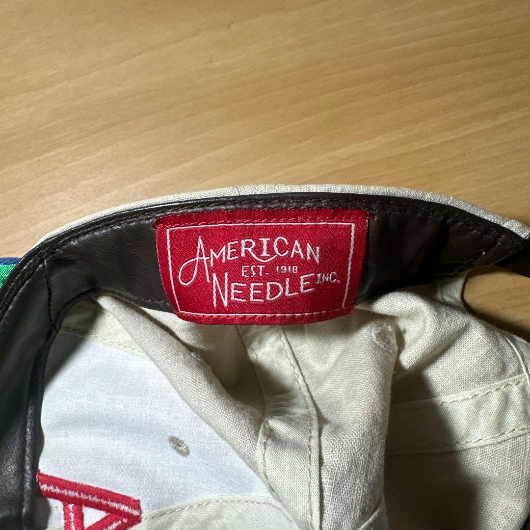 LAロゴキャップAMERICAN NEEDLE