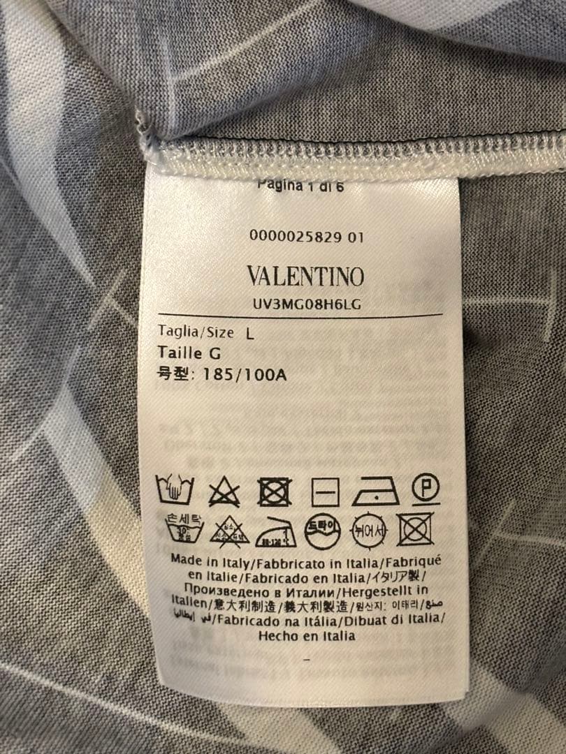 VALENTINO ヴァレンティノVLTN総柄　Tシャツ