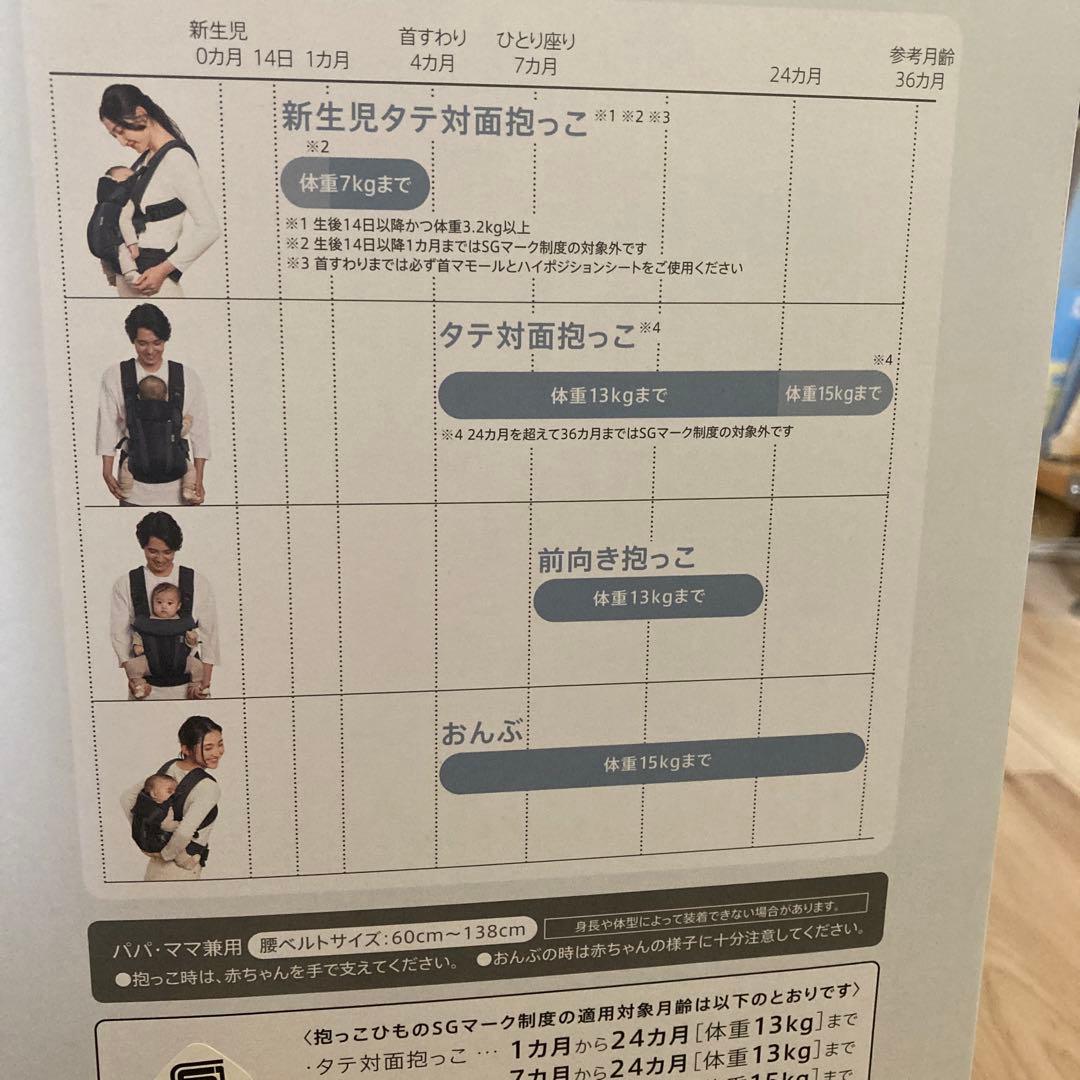 Aprica ラクリス　ネイビー抱っこ紐