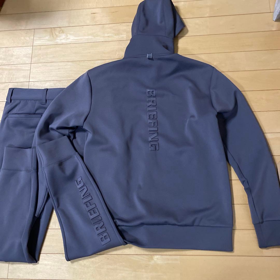 ブリーフィング　ジョガーセットアップ　Mグレー　美品