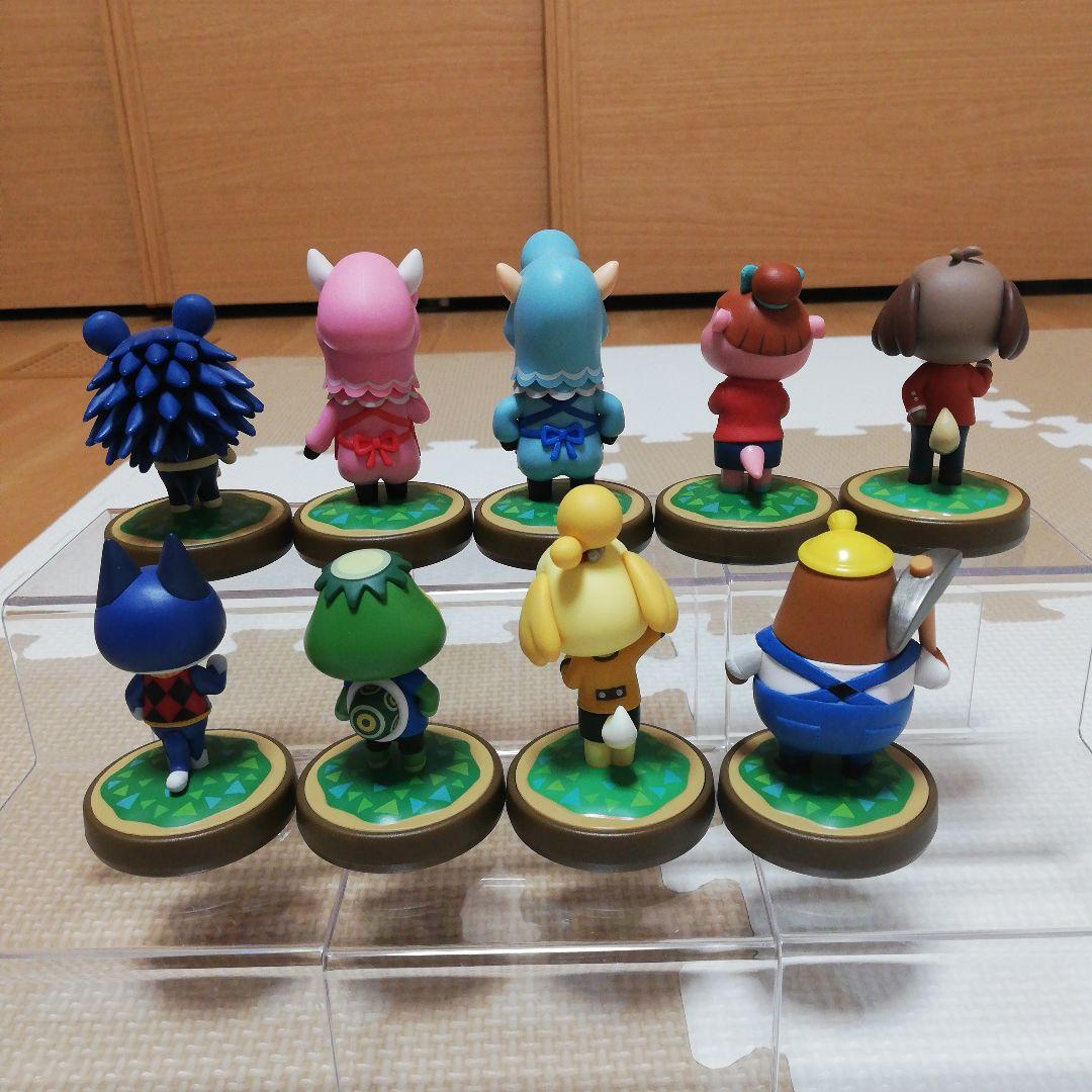 どうぶつの森 amiibo フィギュア 9体セット