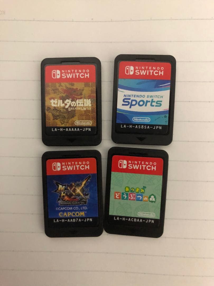 Switch ソフト4本まとめ売り