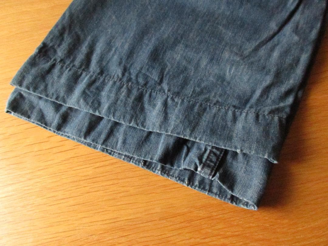 ★美品45R【ライトオンス】デニムベイカーパンツ2日本製