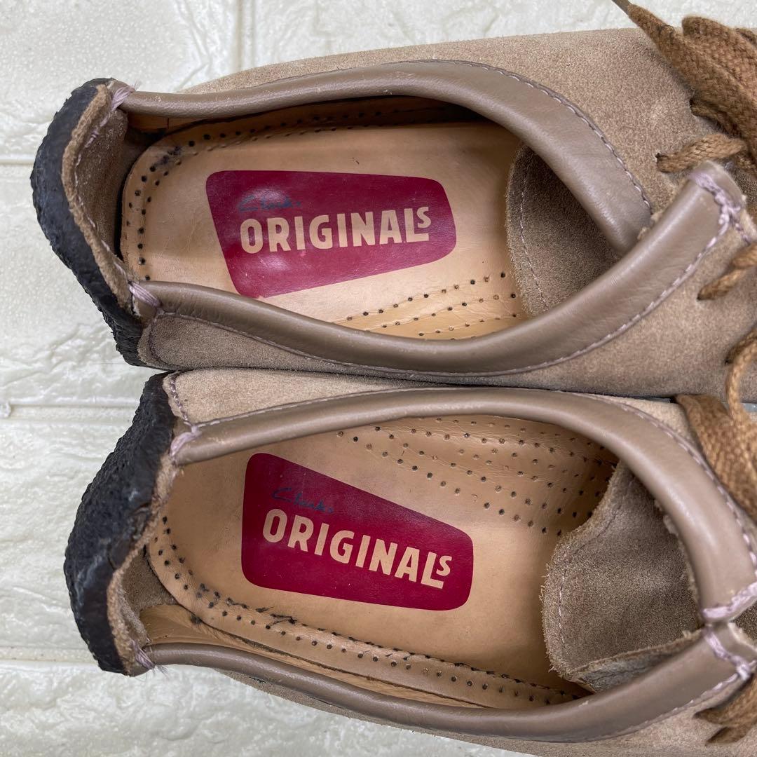 ❤️良品❤️ clarks クラークス　ワラビー　クレープソール　スエード