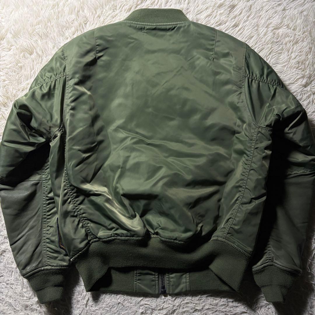美品■VAN JACKET フライトジャケット　MA-1 トップガン　M