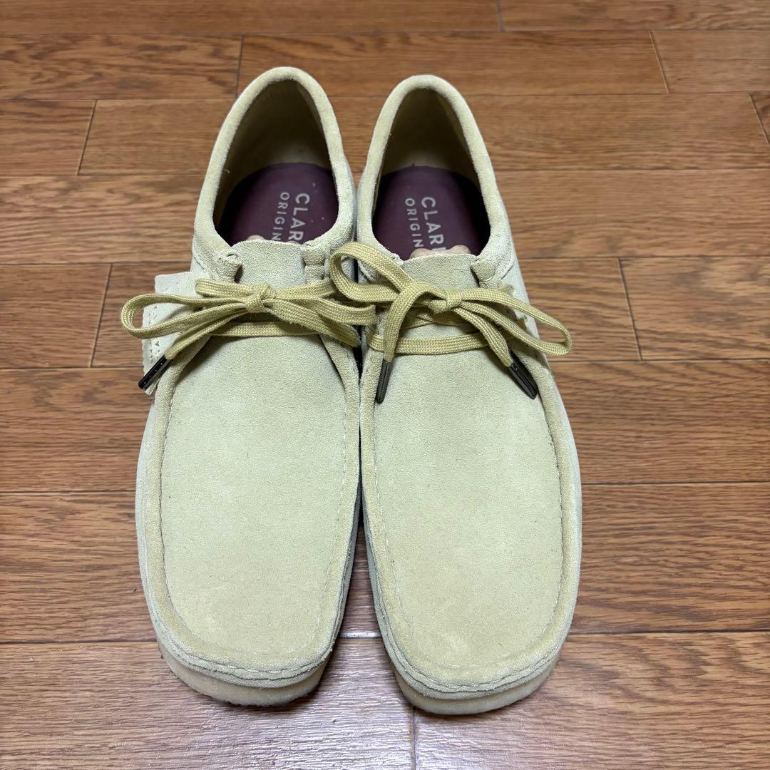 【UK10】CLARKS ORIGINALS WALLABEE MAPLE