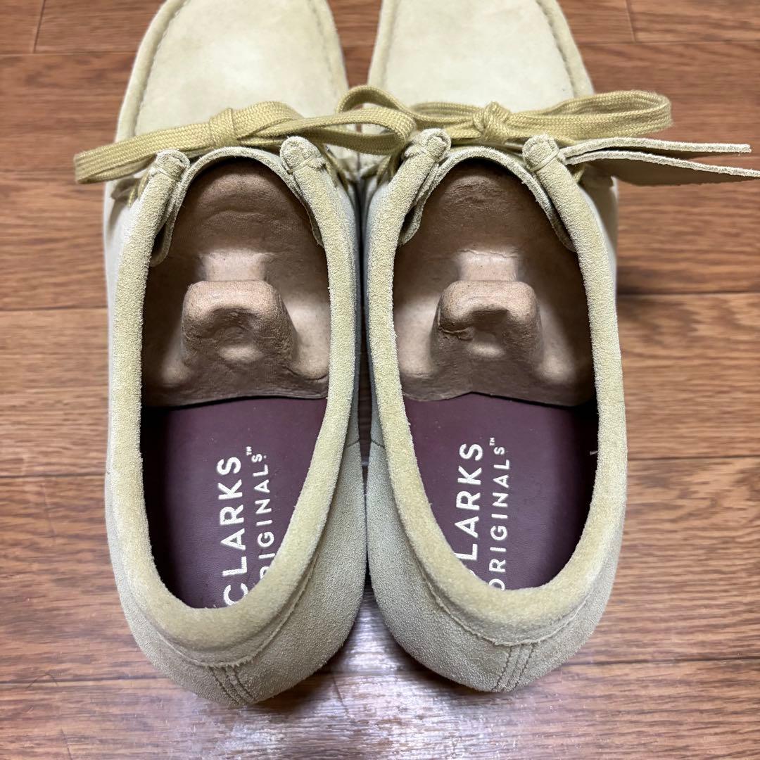 【UK10】CLARKS ORIGINALS WALLABEE MAPLE