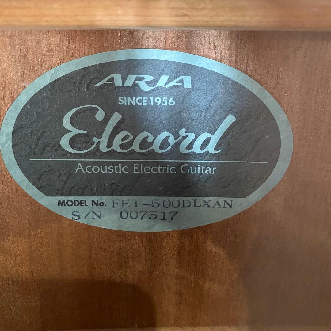 ARIA アコースティックエレクトリックギター FE1-500DLXAN