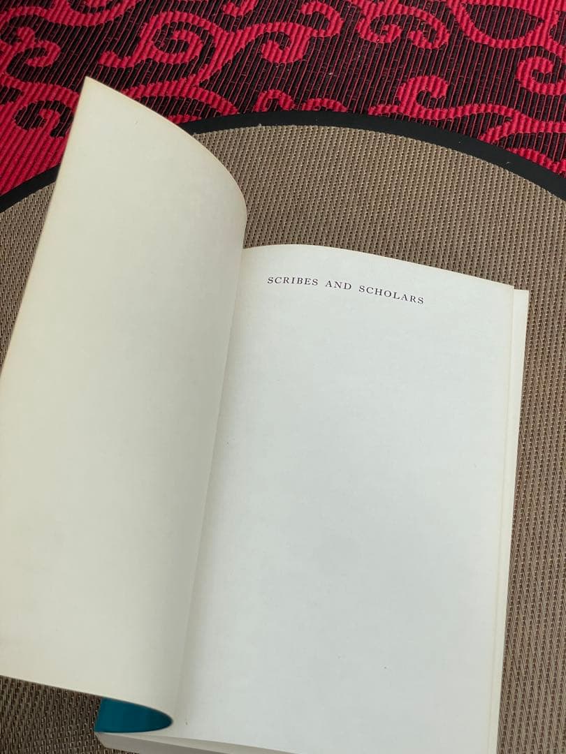 希少　SCRIBES & SCHOLARS Second Edition