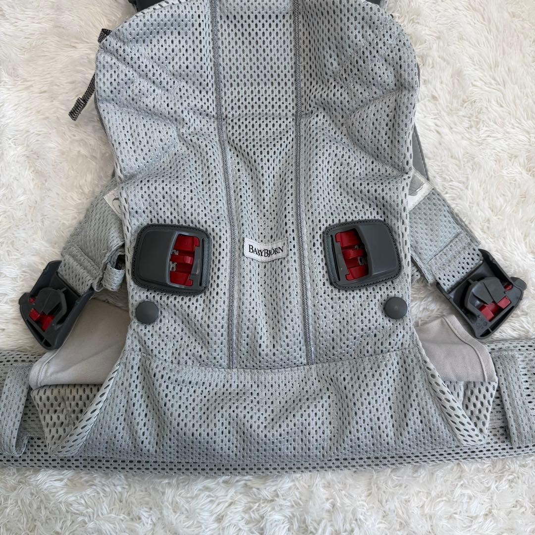 もちもち ベビービョルン ONE KAI Air シルバー グレー