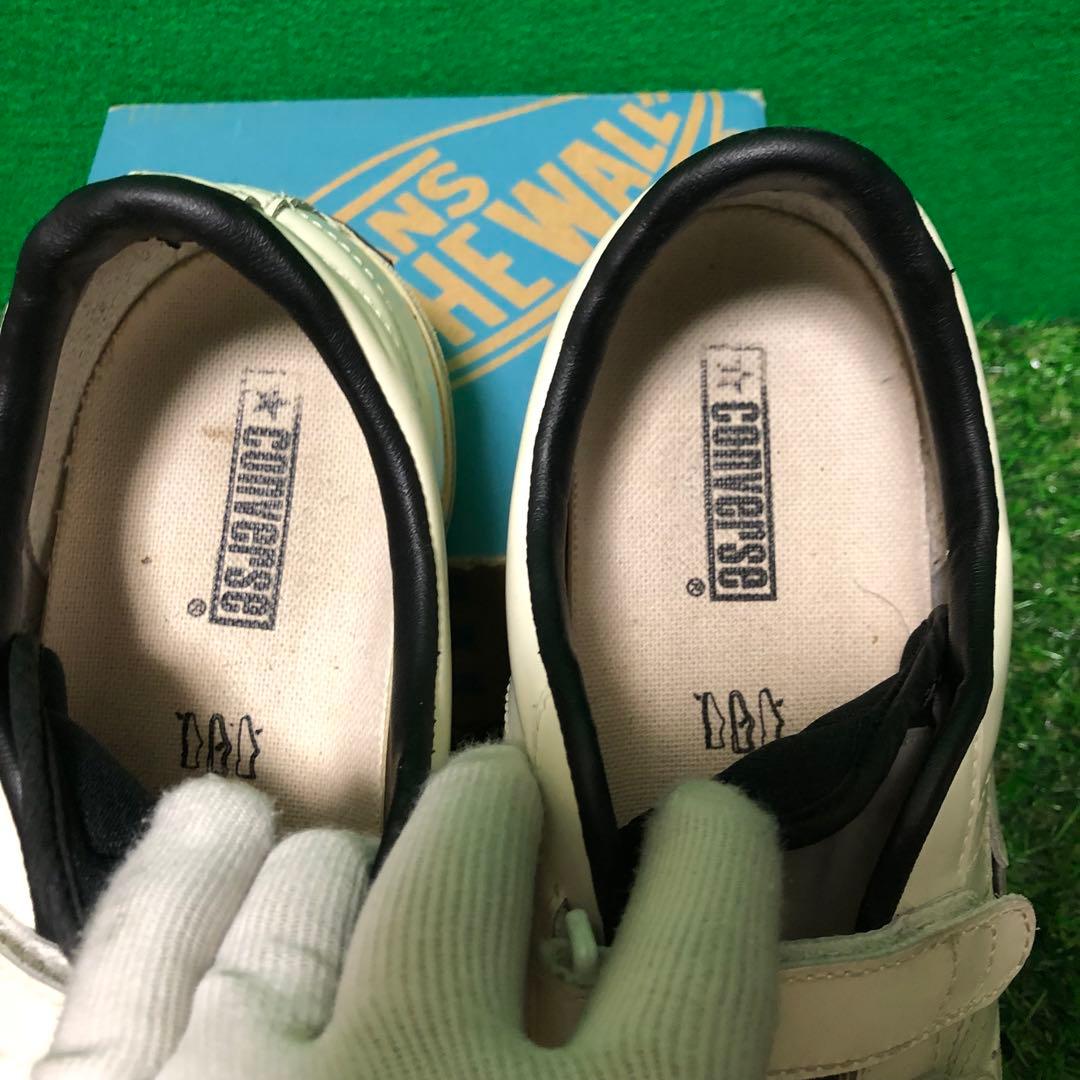 人気‼️CONVERSE ONE STAR V-3 ベルクロ レザーホワイト 29