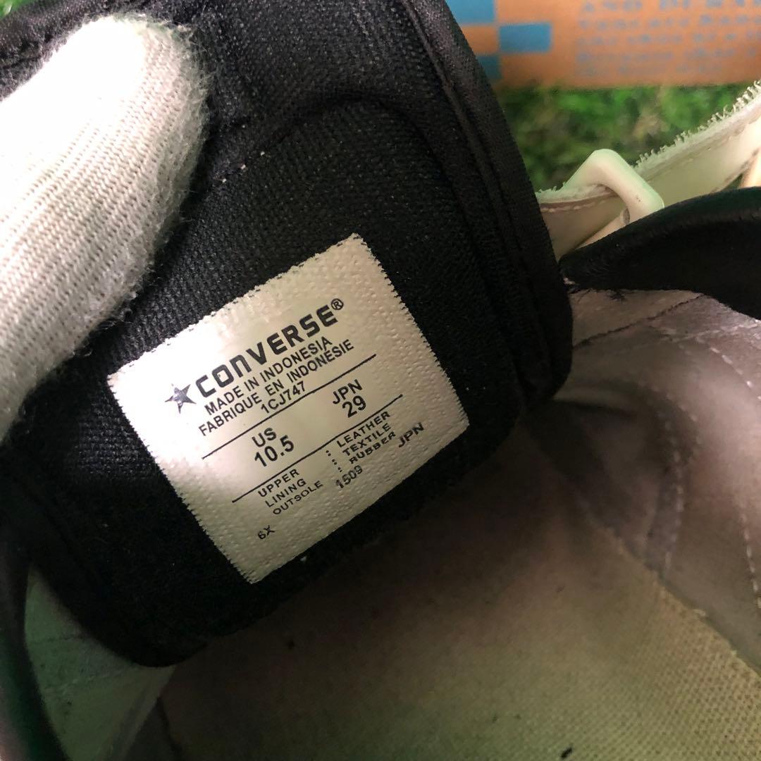 人気‼️CONVERSE ONE STAR V-3 ベルクロ レザーホワイト 29