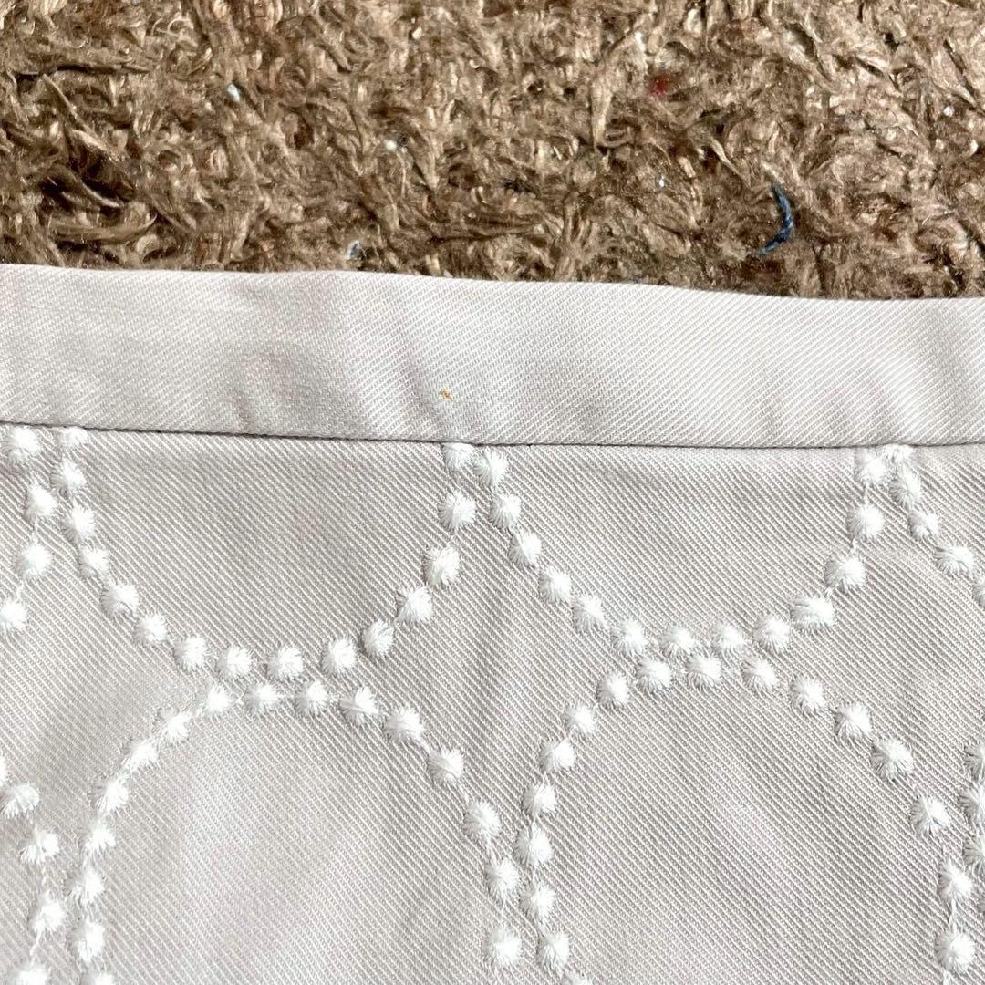 美品✨ミナペルホネン tambourine 刺繍 総柄 ジップスカート