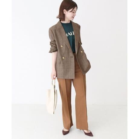 ★Spick&Span★ウール先染め ダブルジャケット