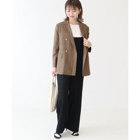 ★Spick&Span★ウール先染め ダブルジャケット