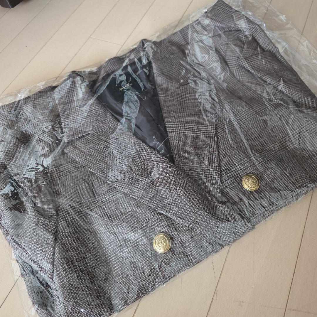 ★Spick&Span★ウール先染め ダブルジャケット