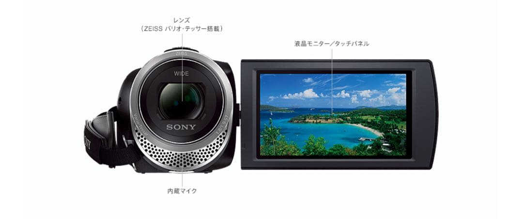 G*i様 M*a様 [高画質・長時間録画可能]SONY ビデオカメラ HDR-C