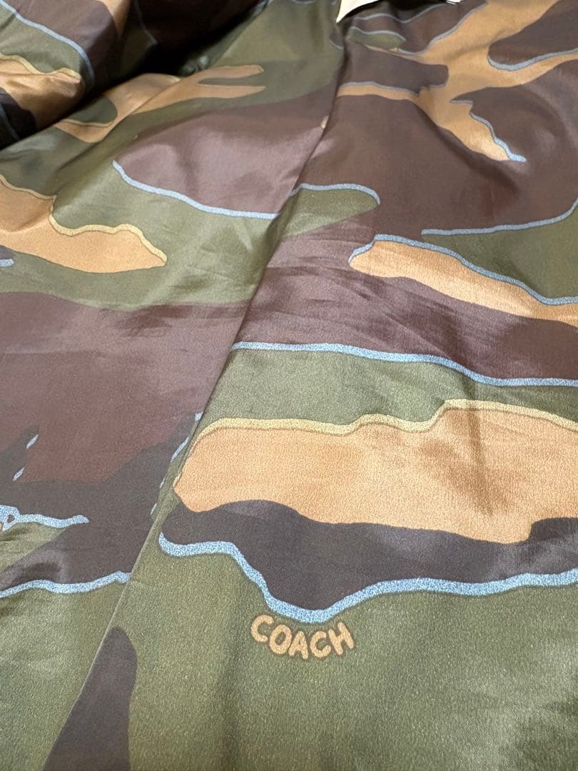 COACH ネイビー MA-1 ジャケット